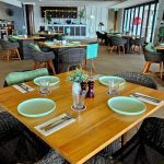 Restaurant dining scene on Daydream Island tour Whitsundays