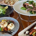 twoc ourse lunch on Daydream Island